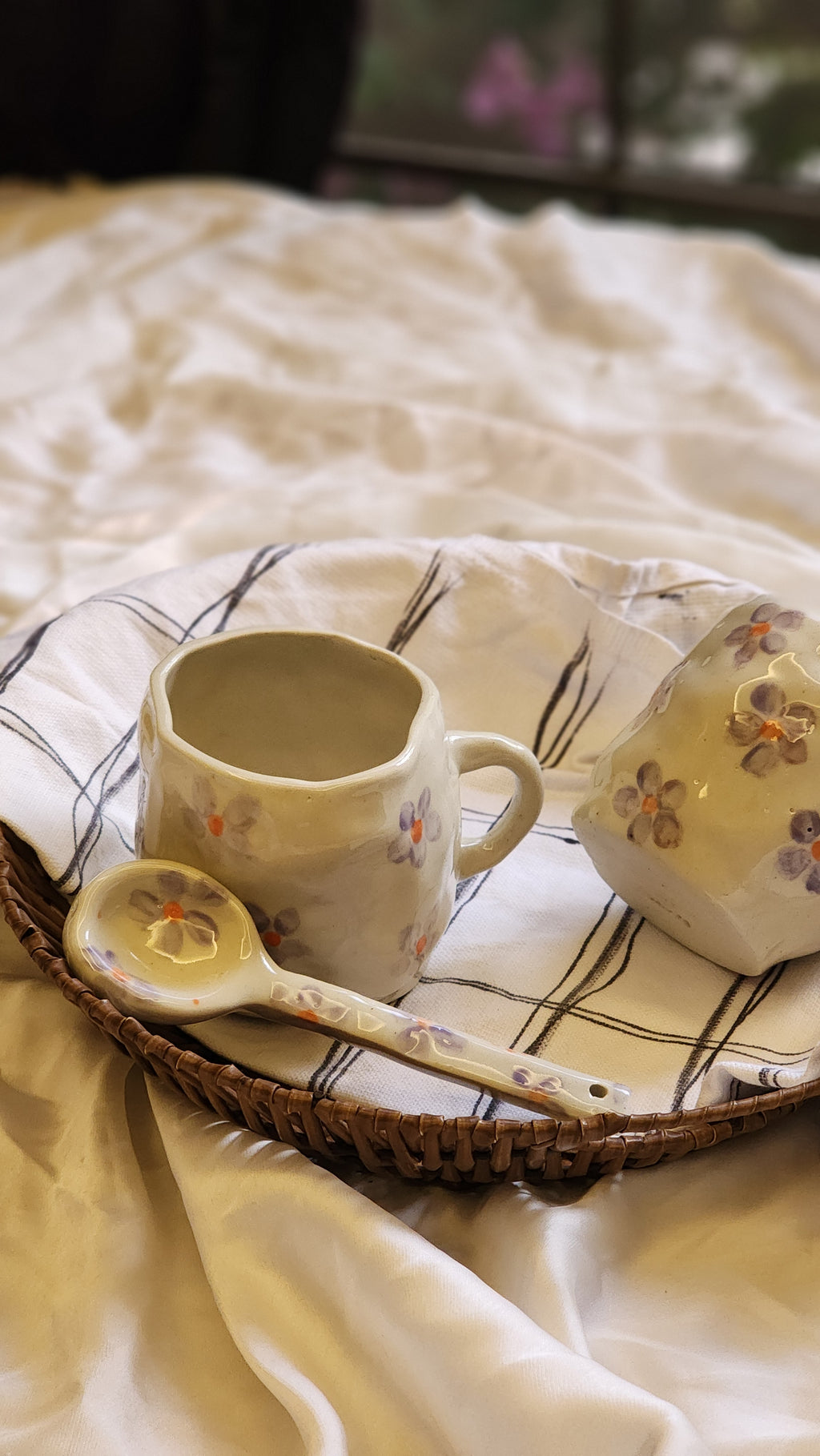 Lavender Periwinkle -Ceramic mug