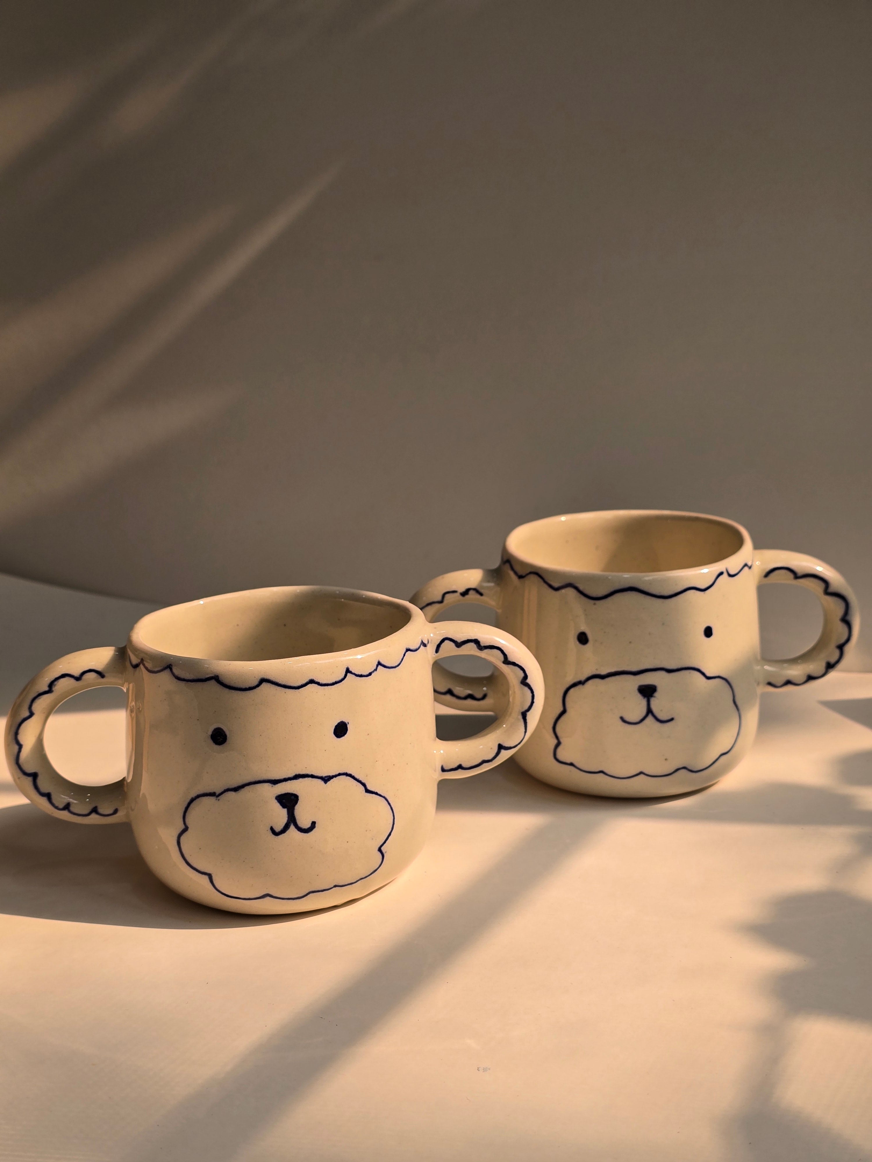 Handmade Ceramic-Sippy cup