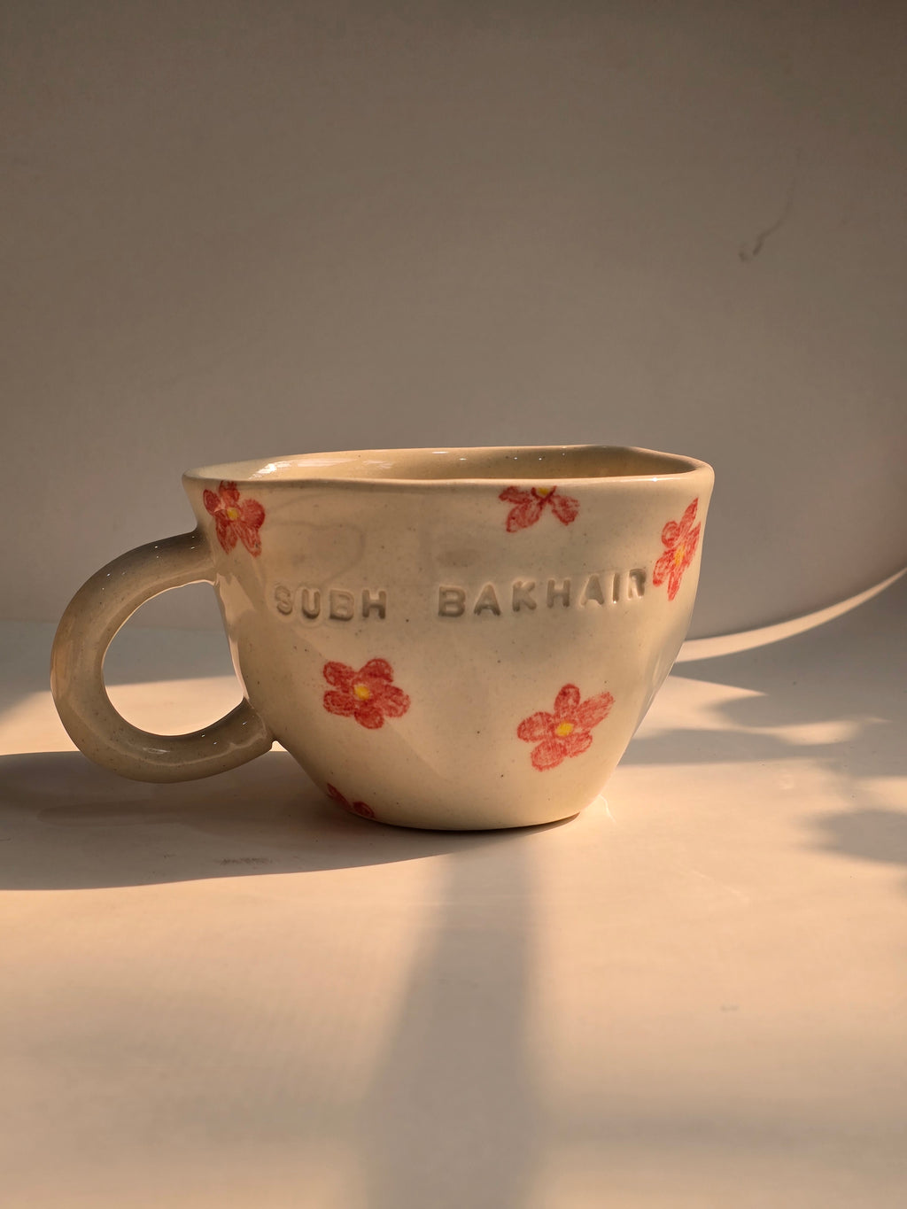 Handmade Ceramic Breakfast Mug