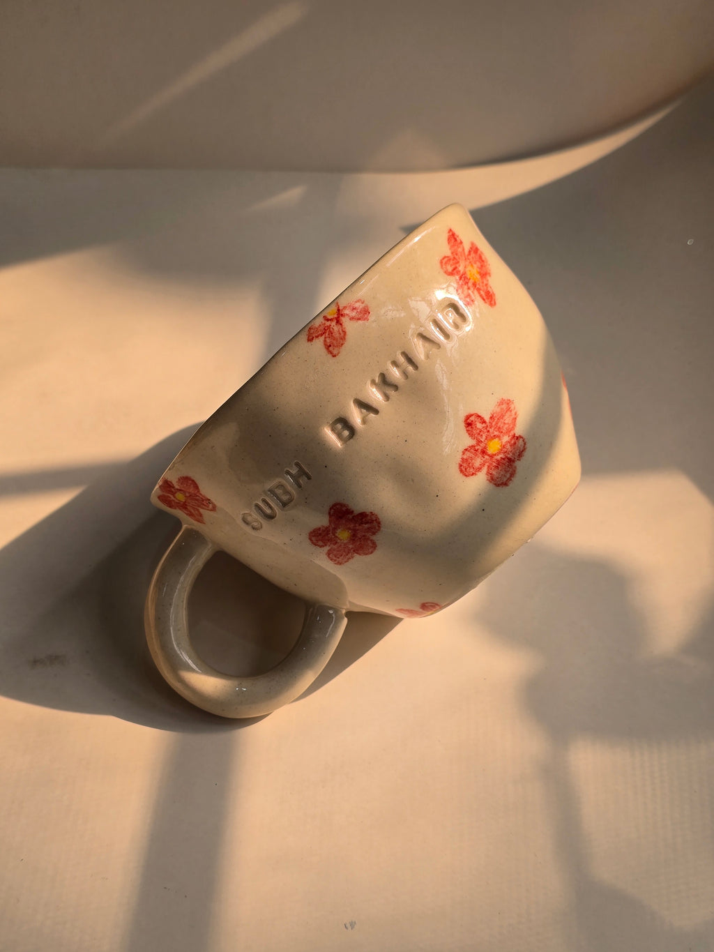 Handmade Ceramic Breakfast Mug