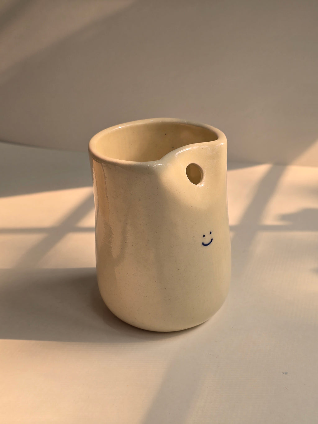 Handmade Ceramic Straw Tumbler