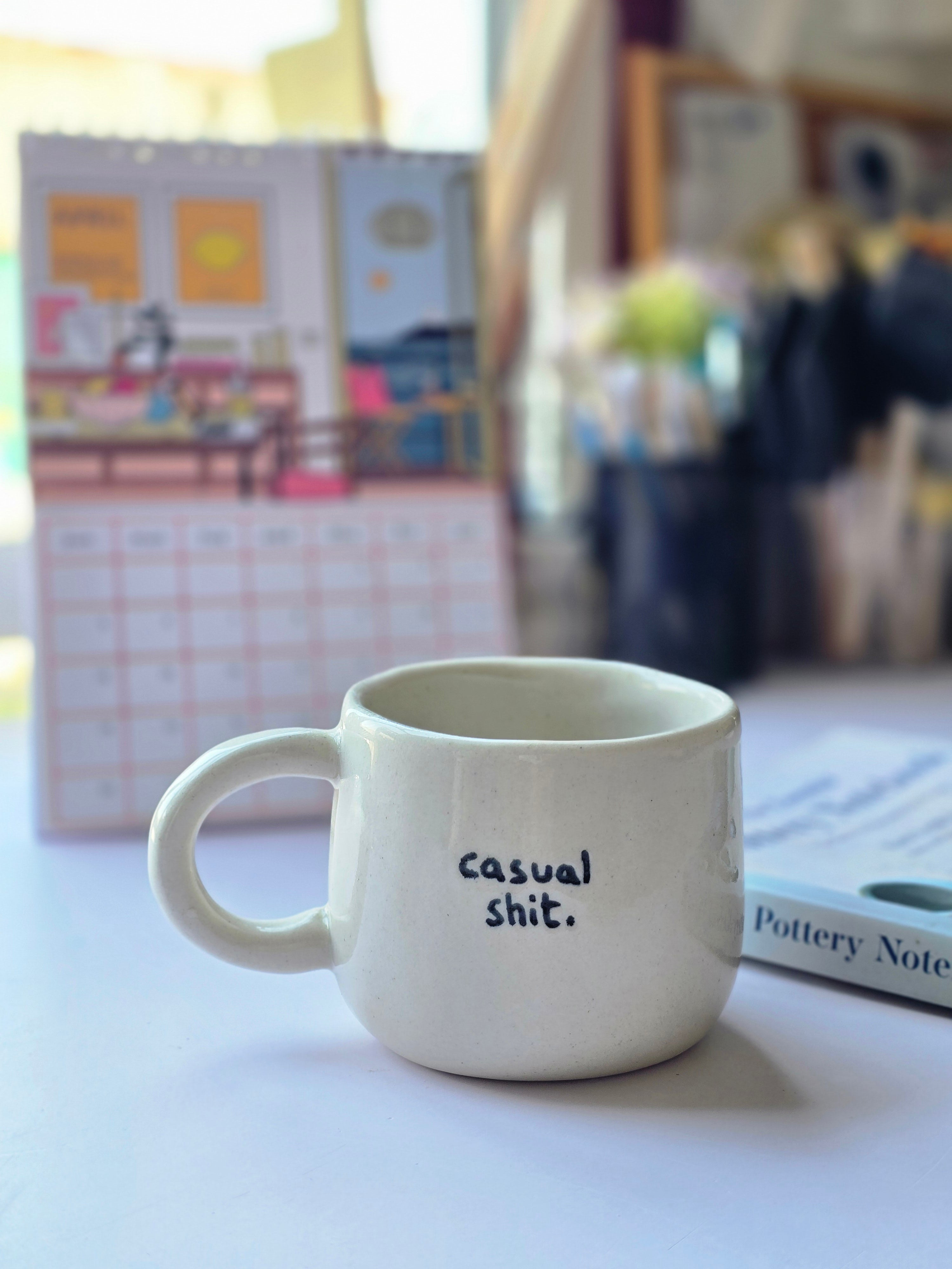 'Casual shit' cup