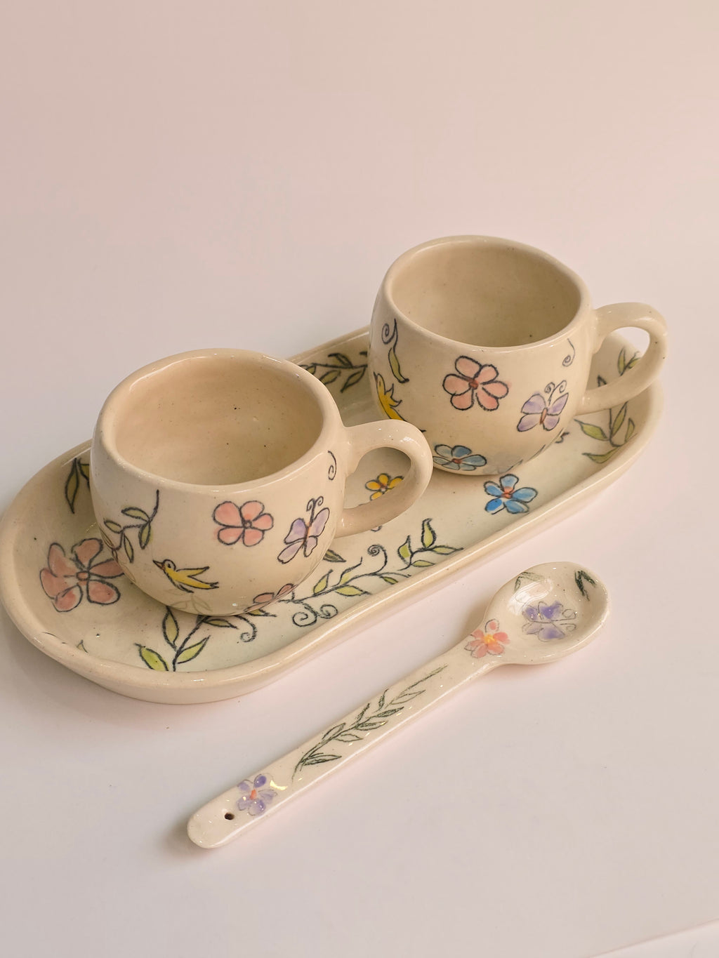 Ceramic teaparty set