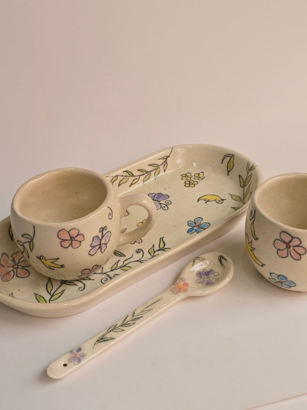 Ceramic teaparty set