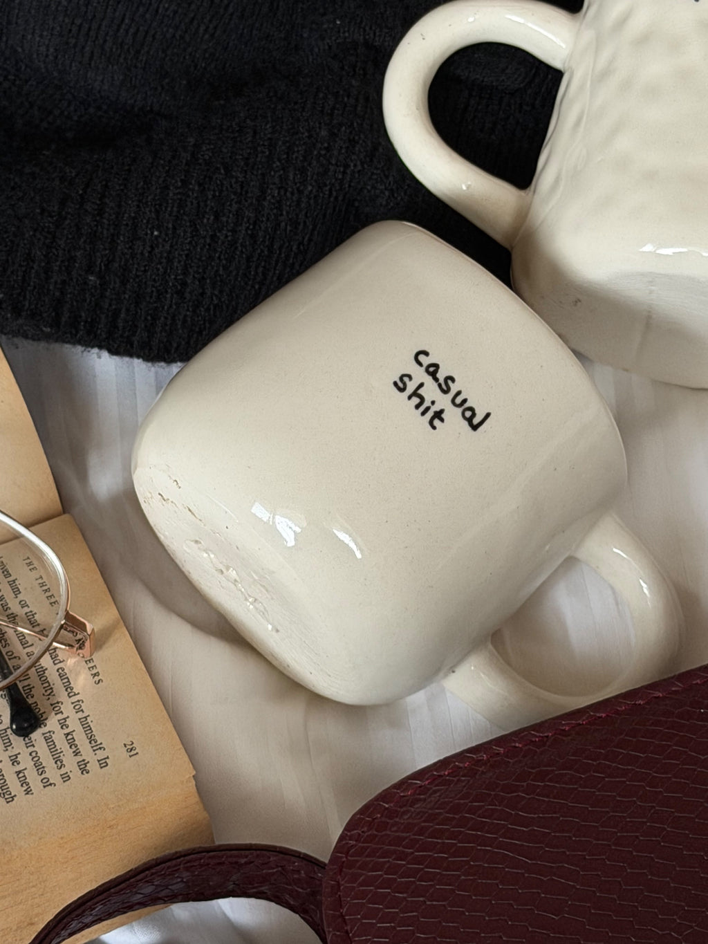 'Casual shit' cup