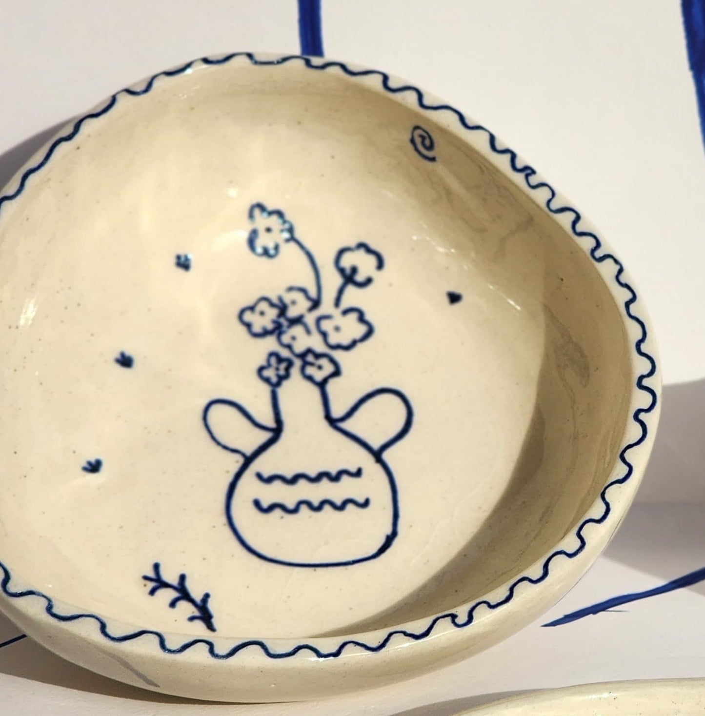 Doodle Me - Blue Bowl