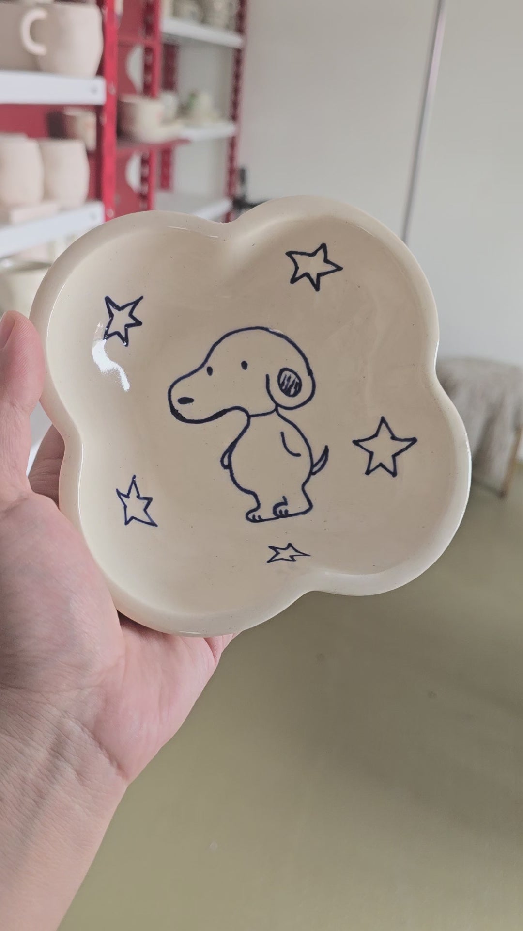 Snoopy snacking bowl