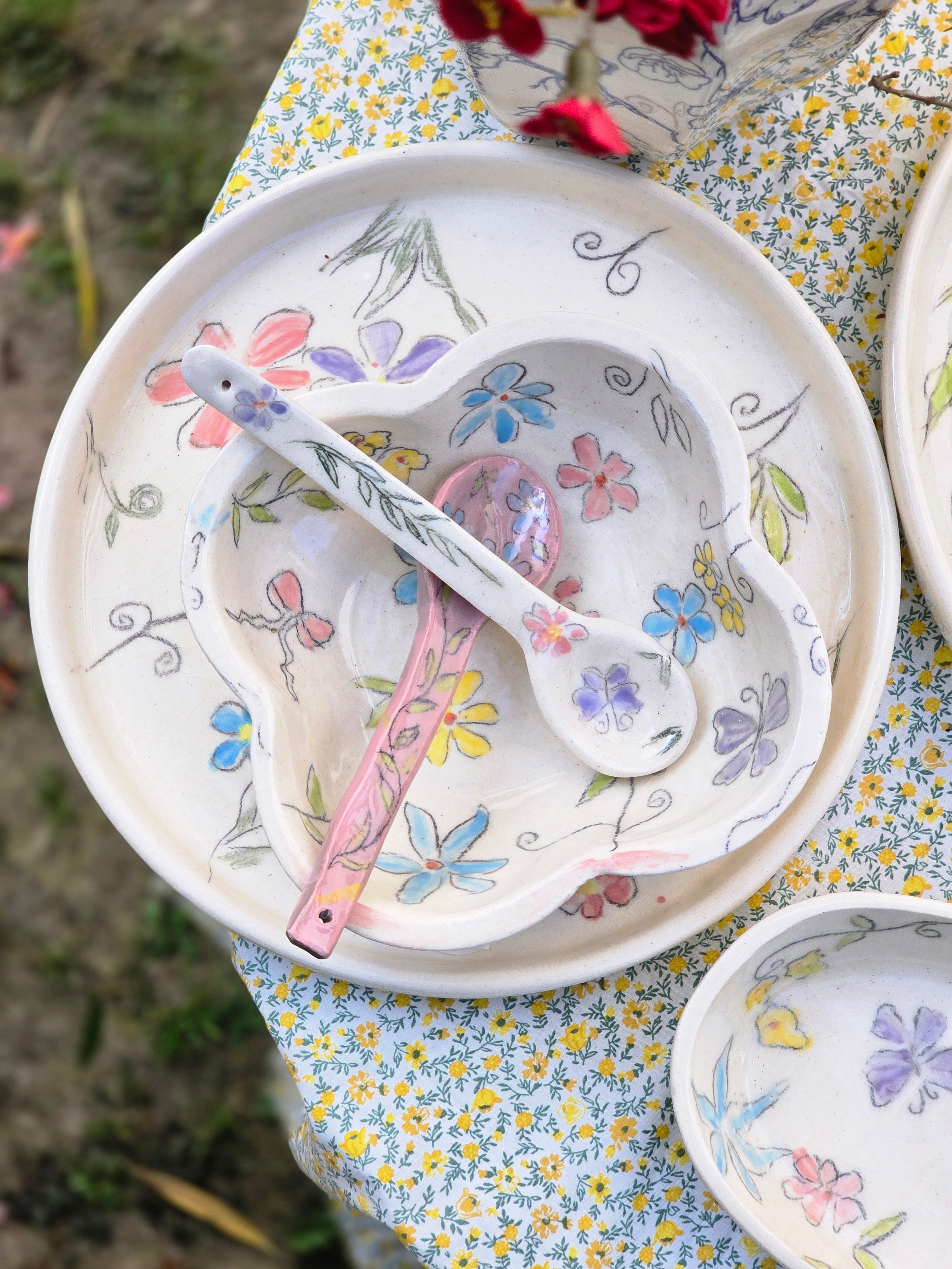 Ceramic Spring Spoon