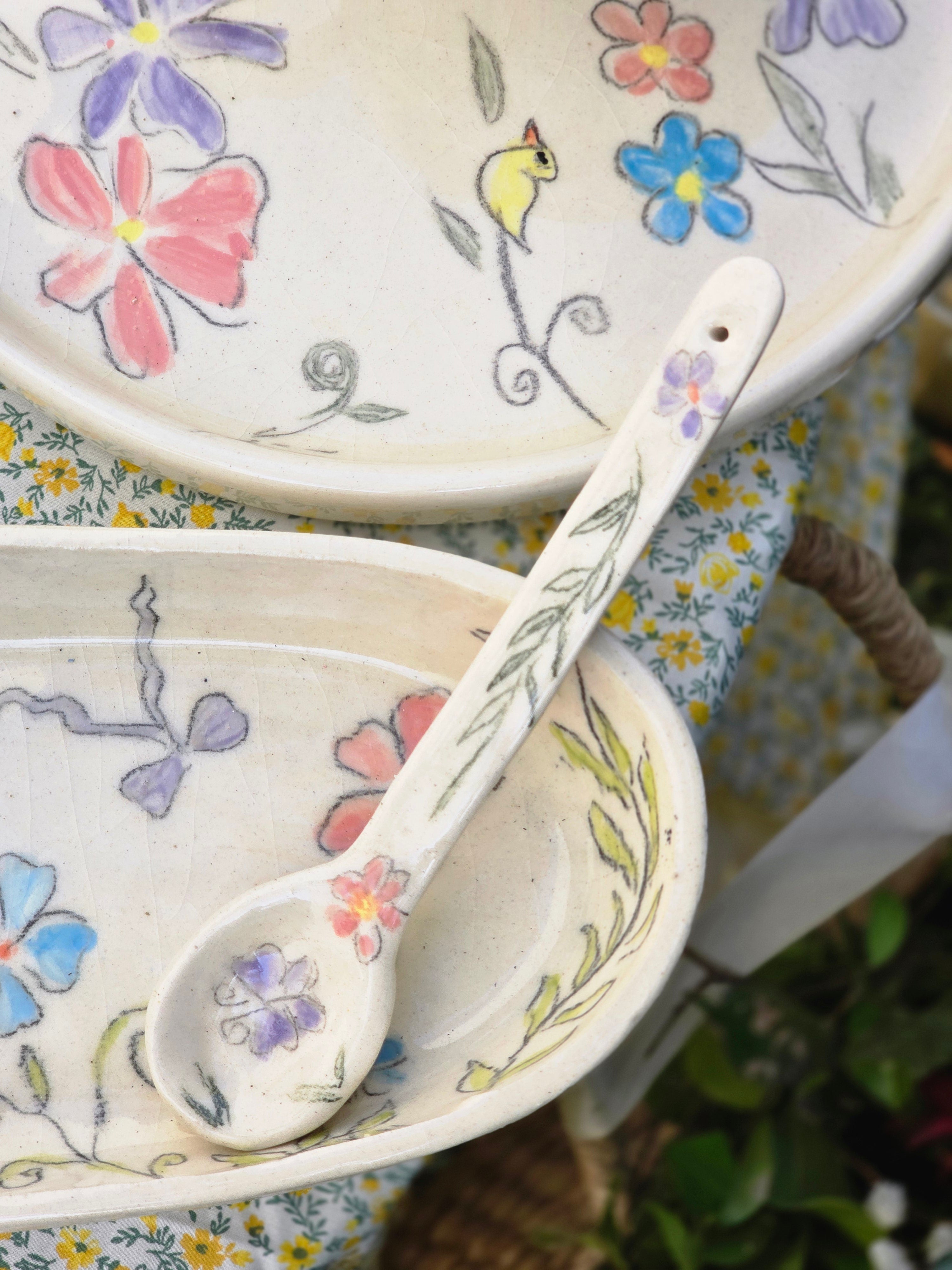 Ceramic Spring Spoon