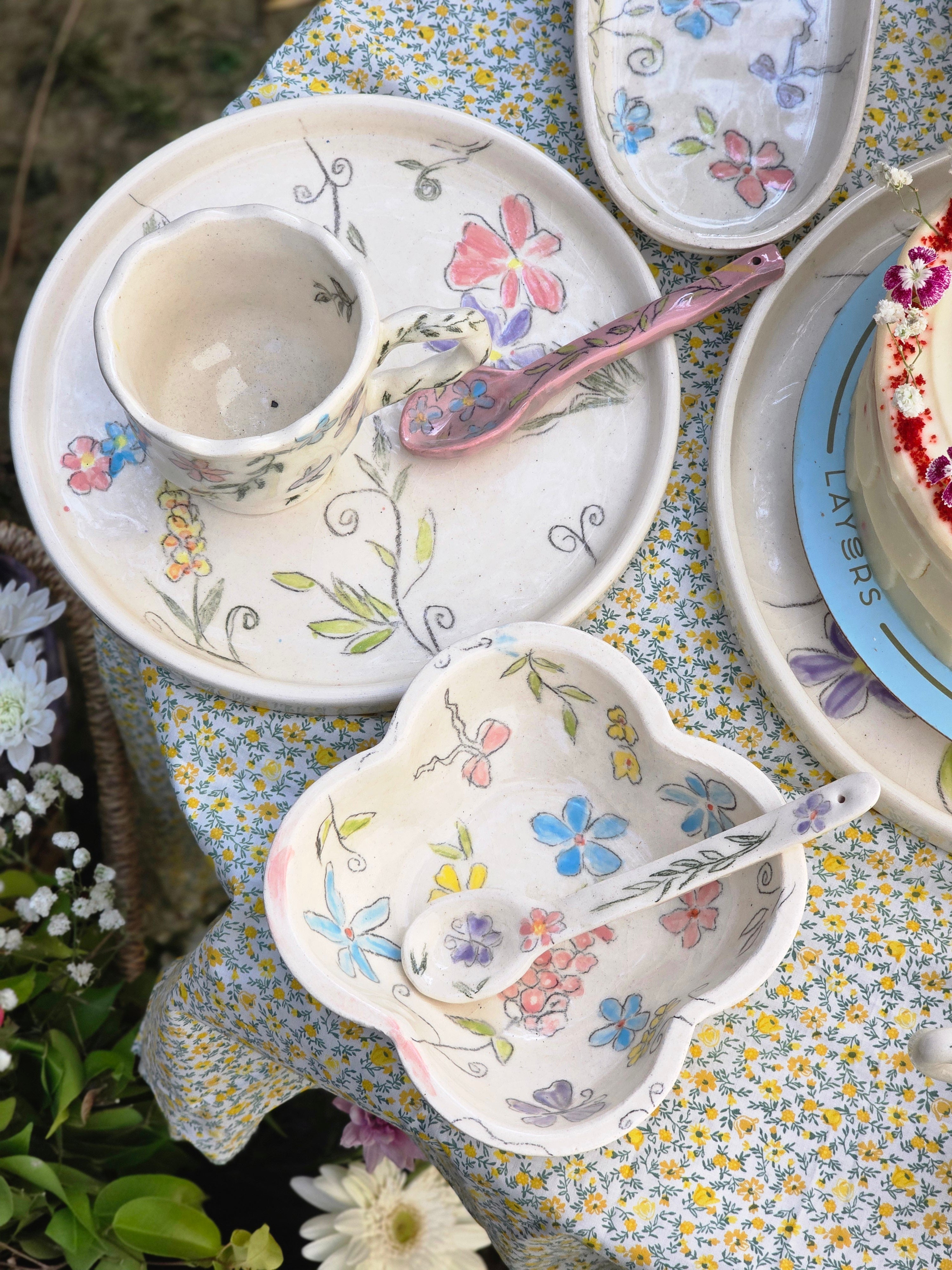 Ceramic Spring Spoon